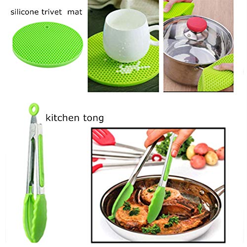Instant Pot Accessories Set, 14 PCS Instant Pot Accessories Compatible with 6,8 Qt - Steamer Basket, Non-stick Spring form Pan, Egg Steamer Rack, Egg Bites Mold, Kitchen Tong etc - Thumbnail 2