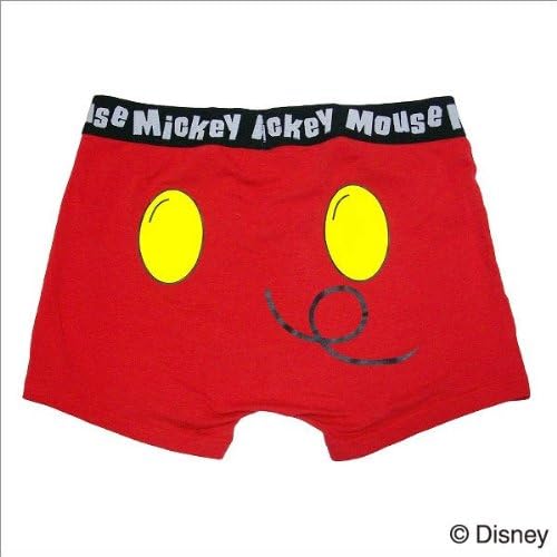 Amazon ボクサーパンツ Disney ディズニー ミッキーマウス レッド Lサイズ ボクサー 通販