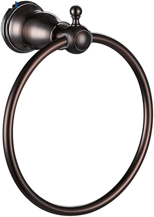 Toalleros de Aro Toalla de mano Anillo Montado en la pared Accesorios