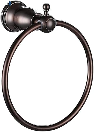 Toalleros de Aro Toalla de mano Anillo Montado en la pared Accesorios