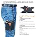 Fullmosa Drop Leg Holster, Concealed Carry Thigh Gun Holster Tactical Airsoft Handgun Pistol Holster for Women Men Adjustable Left/Right Hand with Mag Pouch -QS
