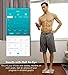 1byone Body Fat Scale with iOS and Android App Smart Wireless Digital Bathroom Scale for Body Weight, Body Fat, Water, Muscle Mass, BMI, BMR, Bone Mass and Visceral Fat, White