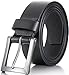 Marino Avenue Men’s Genuine Leather Belt, Classic Jean Style, 1.5