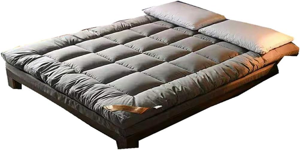 UYASDASFAFGS Thicken Tatami Mattress Pad,ultra Soft Student Dorm Bed Mattress Japanese Foldable Futon Floor Mat Double Single Sleeping Pad-a 90x200cm(35x79inch)
