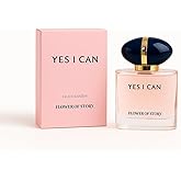 Women's Perfume, Luxurious Long Lasting Perfume for Women, Magnolia, Orange, Jasmine Notes, Floral Fragrance, Pink Glass Bottle 50ml (1.7 fl.oz)