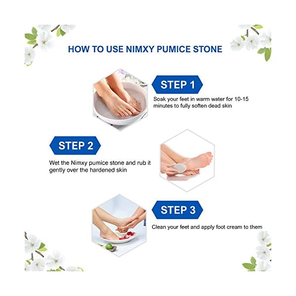 NIMXY-Pumice-Stone-for-Feet-and-Hands-2-Pcs--Feet-Hard-Skin-Remover--Foot-Scrubber-for-Dead-Skin-Removal--Natural-Foot-File-and-Callus-Remover-for-Skin-Exfoliation NIMXY Pumice Stone for Feet and Hands 2 Pcs – Feet Hard Skin Remover – Foot Scrubber for Dead Skin Removal – Natural…