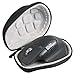Khanka Hard Travel Case + Mouse Feet Pads Replacement for Logitech MX Master 3 Advanced Wireless Mouse