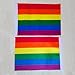 KUNGIX Gay Pride Flag, 2 Pack 3'x5' LGBT Equality Pride Flag, Gay Lesbian Peace Flag