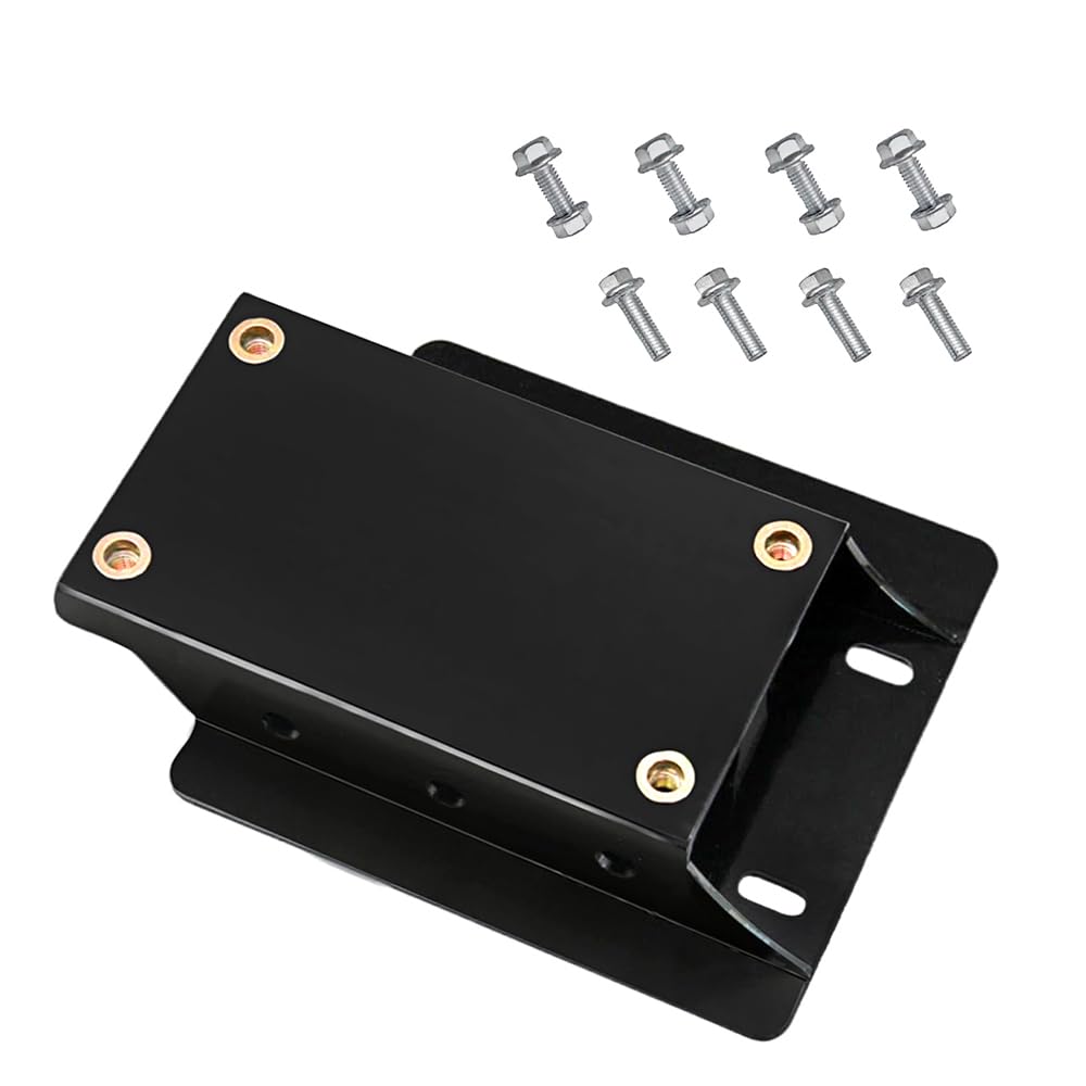Photo 1 of Oldriver Torque Converter Motor Engine Riser Plate for Predator 196cc / 212cc on Coleman Mini Bike Go Kart Parts 1 3/4 Inch Lift Improved Power Transmission High Temperature Resistant Coating
