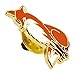 PinMart's Vixen Arctic Red Fox Animal Enamel Lapel Pin – 1 Piece