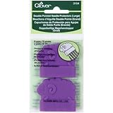 Clover 3154 Large Purple Double Pointed Needle Protectors, 2-Piece set