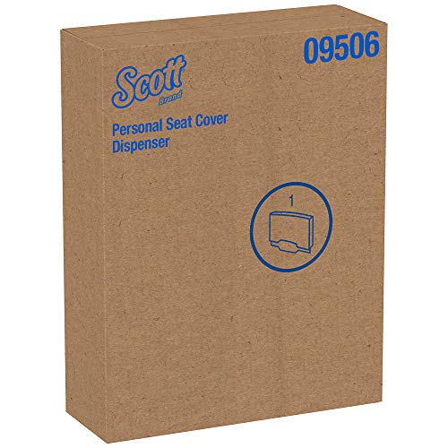 Kimberly Clark Windows Toilet Seat Cover Dispenser (09506), Black