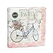 Paris Forever Embossed Paper Luncheon Napkin, Set of 20-7 x 1 x 7 Inches
