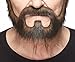 Mustaches Self Adhesive On Bail Fake Beard, Novelty, False Facial, Costume Accessory for Adults, Brown olor