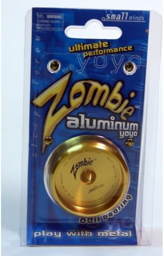 Small Minds Zombie Aluminum Ball Bearing Collectable Yo-Yo-Gold