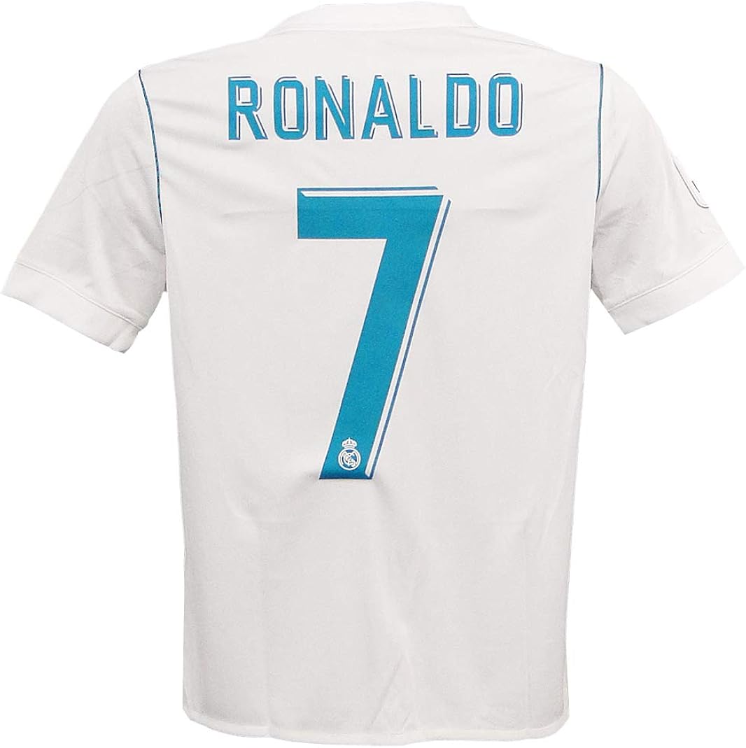 Amazon アディダス Adidas 17 18レアルマドリード ホーム 半袖 ジュニア用 ロナウド Bx9 1111 160 サッカー フットサル レプリカユニフォーム 通販