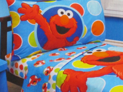 Sesame Street Elmo Toddler Sheet Pillowcase Buy Online In