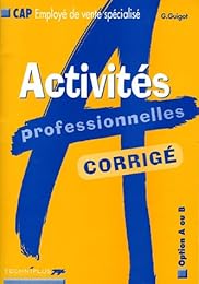 Activités professionnelles