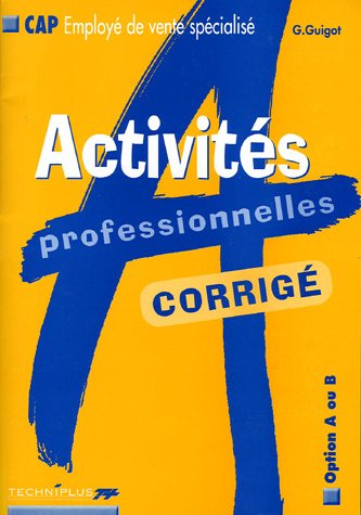 Activités professionnelles