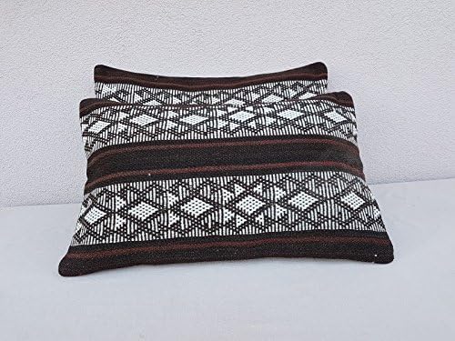 Kilim Pillow – Set of 2 Pillow Covers African Mudcloth Kilim Cushion Covers Sofa bed 16''x24''