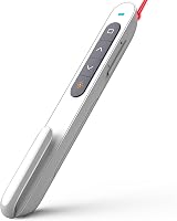 Norwii N27 Presentation Clicker 328FT 2.4GHz Wireless Presenter Remote White view 1