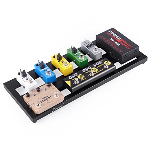 Donner Guitar Pedal Board Case DB-2 Aluminium Pedalboard with Bag