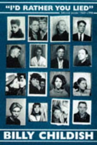"I'd Rather You Lied": Selected Poems 1980-1998 Paperback – June 1, 1999