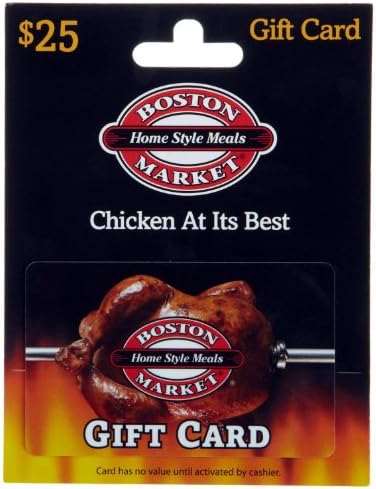 Boston Market Gift Card