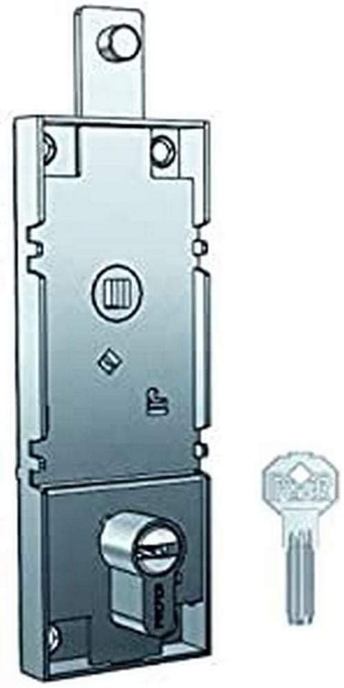 PREFER W5610820 Locks for BASCULATING Cylinder Safety SFILE W.561.0820, Silver