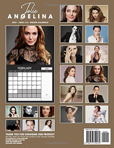 Calendrier 2023 2024 Jolie Amazon.com: Angelina Jolie Calendar 2022-2023: Angelina Jolie Official  Calendar 2022, Tv Series & Movie Films Calendar 2022-2023. Calendar Planner  2022-2023. ... 18 Monthly. Kalendar Calendario Calendrier. 1:  9798777719270: Lauren Love: Books