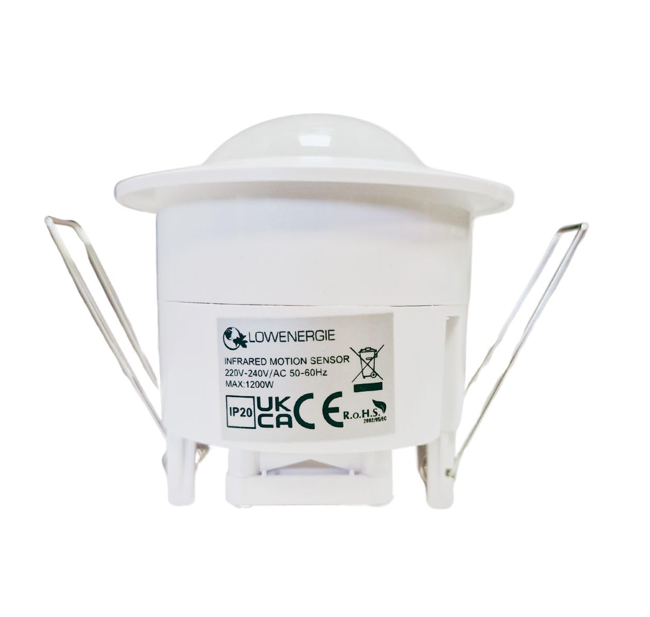 LOWENERGIE Occupancy Sensor PIR Ceiling Recessed 1200w - Motion detector light switch