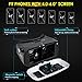 Sealegend VR Headset for 3D Videos Games Fit 6.0 Inches and Smaller iPhone Android Phones, Adjustable Focal Distance and Head Straps for Kids Adults Virtual Reality Headset VR Goggles Panda VR Box