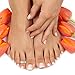 925 Designs Sterling Silver Footprints In The Sand Toe Ring