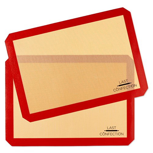 Last Confection Set of 2 Silicone Baking Mats - 16-1/2