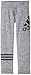 adidas Toddler Girls' Active Workout Pant, Khaki Heather, 2T