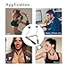 Bluetooth Headset, Charlemain Wireless Headphones Noise Cancelling Sweatproof Stereo Neckband Sport Earphones Magnetic Earbuds with Mic for Gym Running Workout 12 Hour Battery Headsets