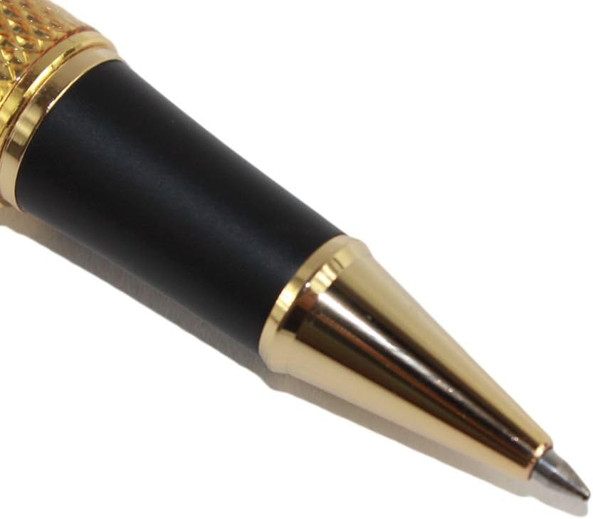 Gullor 1200 Golden Dragon Red Crystal Eyes Rollerball Pen - Image 5