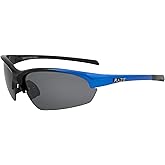 Raze Eyewear S-Wave Black to Blue Frame w/Polarized Smoke Lenses