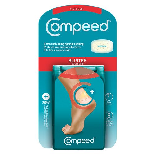 Compeed Blister Extreme Cushions 20% extra cushioning* 5 Ea- Pack of 1