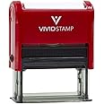 Payment Received by Date Self Inking Rubber Stamp (Red Ink) - Medium