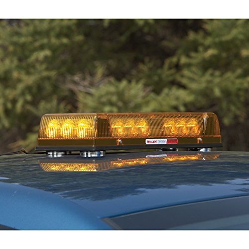 Whelen Engineering Responder LP Mini Lightbar - Magnetic Mount, Amber, Model# R1LPMA