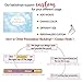 Allenjoy 7x5ft Winter Wonderland Theme Backdrop for Girl Party Decoration Sweet 6th 1st Birthday Banner Supplies Festival Sky Blue White Snowfall Background Girl's Christmas Princess Baby Shower Decor