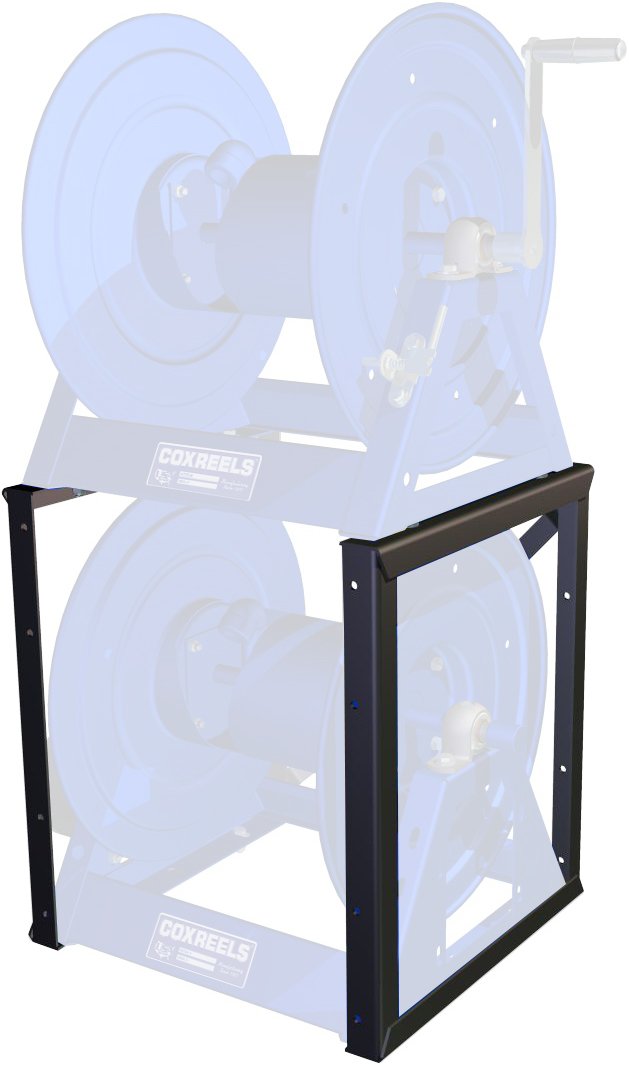 Coxreels 7480-9.5 Steel Dual-Reel Stacking Bracket to Vertically Stack Two Coxreels reels, 9-1/2" Drum Width