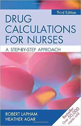 Drug Calculations For Nurses A Step By Step Approach 3rd Edition Amazon Co Uk Lapham Robert Agar Heather Books