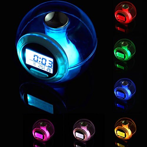 Alarm Clock, Deruicent Wake Up Light Clock Premium Digital Display Model for kids and Adults