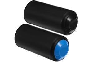 Crovakeu 2pcs Microphone Battery Cover Compatible with Shure Beta Series 58A 87A, Lightweight Plastic Replacement Battery Doo