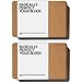 BASICALLY PERFECT [2 PC Set] Cork Yoga Blocks, Eco-Friendly, Non-Toxic, Non-Slip, Will Not Chip, 9