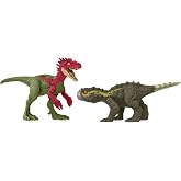 Jurassic World Epic Evolution Danger Pack Eoraptor vs Stegouros