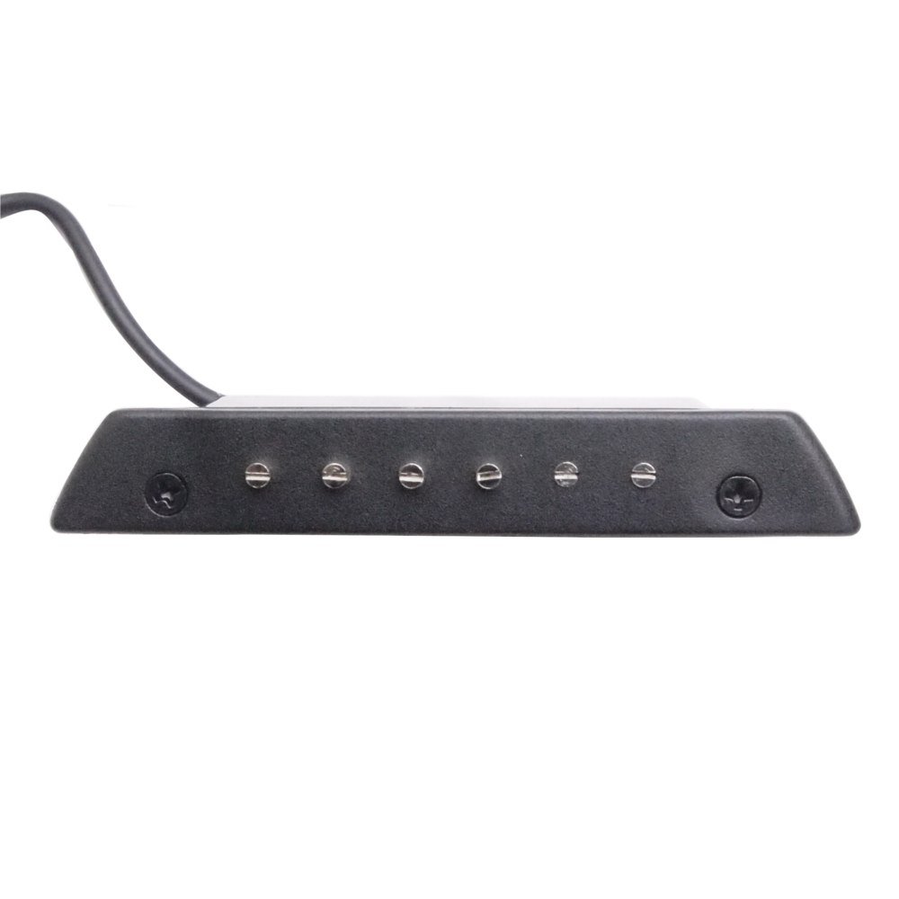 ARTEC MAGNETIC SOUNDHOLE PICKUP FOR ACOUSTIC GUITAR 6 or 12 STRING (Outside Clip-on Jack)