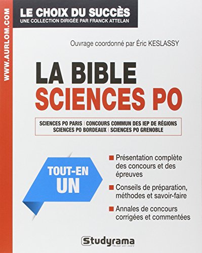 La  bible Sciences Po